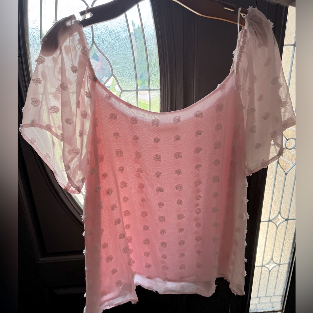 Cute pink blouse